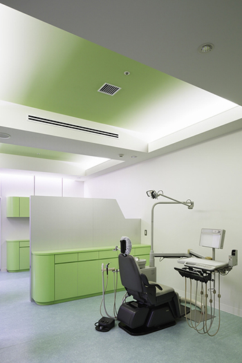 歯科の治療室のイメージ