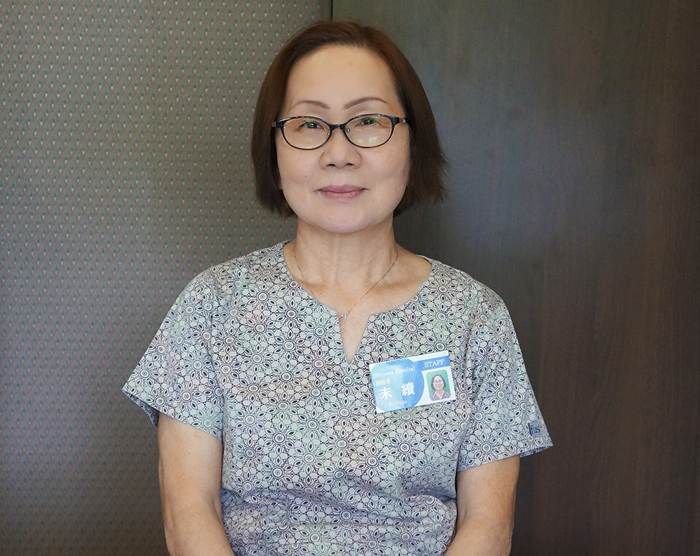 看護部顧問 教育部長 副院長 末續なつえの写真